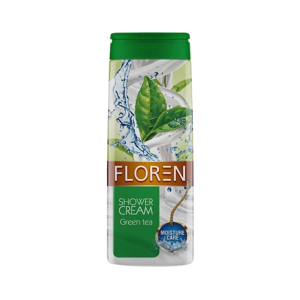 Gel de duș cu extract de ceai verde, Floren, 300ml